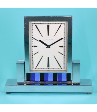 Longines Deco con Esmaltes Azules