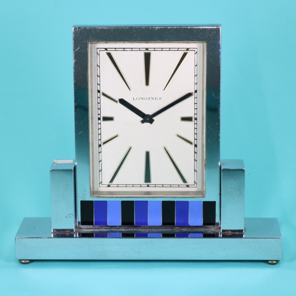 Longines Deco con Esmaltes Azules