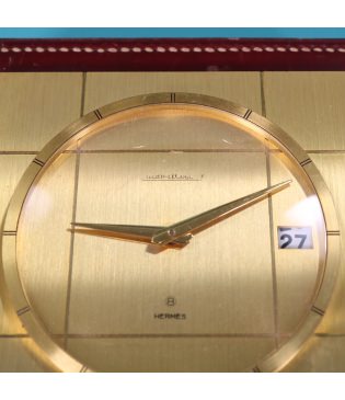 Jaeger Le Coultre para Hermes Cuero y Dorado