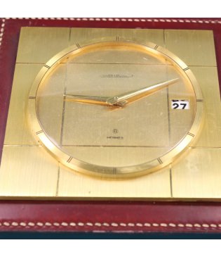 Jaeger Le Coultre para Hermes Cuero y Dorado