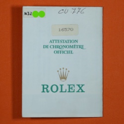 Rolex Explorer II Garantía Punched ref 16570 de 1991