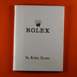 Rolex Garantia Papeles Referencia en Blanco Fecha 1968