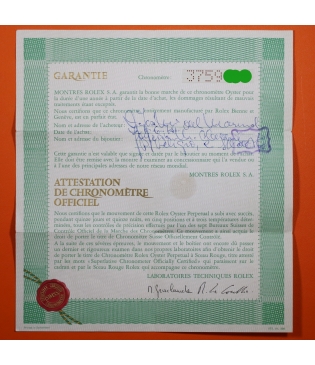 Rolex Date ref 1500 Garantia Papeles 1974