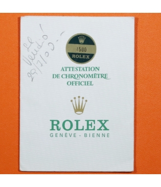 Rolex Date ref 1500 Garantia Papeles 1974