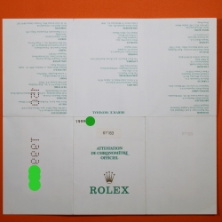 Rolex Oyster Sra Mixto Garantia Papeles 67183 Año 1996